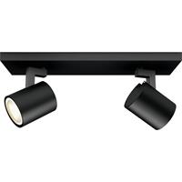 Philips Hue Bluetooth White Ambiance Spot Runner in Schwarz 2x 5W 700lm GU10 mit Dimmschalter