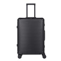 Travelite Next Aluminium-Trolley M, 4 Rollen Schwarz