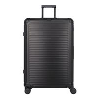 Travelite Next Aluminium 4 Wiel Trolley L black Harde Koffer