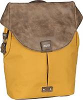 Zwei , Laptoprucksack Olli O12 in gelb, Rucksäcke für Damen