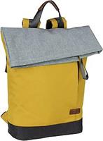 Zwei , Kurierrucksack Benno Be200 in gelb, Rucksäcke für Damen