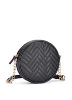 Lascana Schoudertas kleine ronde handtas, minibag vegan