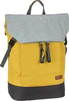 Zwei , Rucksack / Daypack Benno Be350 in gelb, Rucksäcke für Damen