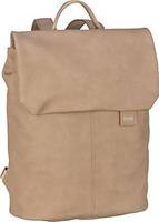 Zwei , Laptoprucksack Mademoiselle Mr13 in beige, Rucksäcke für Damen