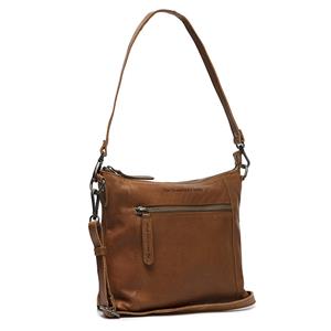 Chesterfield Schoudertas Faro Cognac