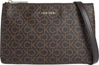 CK Calvin Klein Handtas met labelapplicatie, model 'CK MUST'