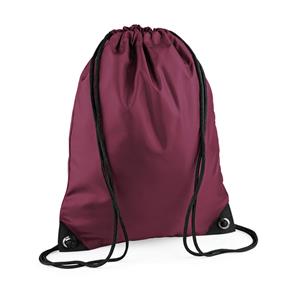 Sport Gymtas Bordeaux Rood Met Rijgkoord 45 X 34 Cm - Gymtasje - Zwemtasje