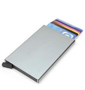 Figuretta Aluminium Hardcase Rfid Cardprotector Zwart