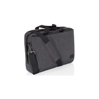 Hjh OFFICE Unite I | Laptoptas, 100 % Nylon, Grijs gemêleerd