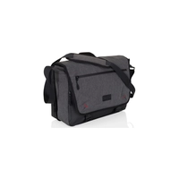 Hjh OFFICE Unite II | Laptoptas, 100 % Nylon, Grijs gemêleerd