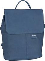 Zwei , Rucksack / Daypack Mademoiselle Mr8 in mittelblau, Rucksäcke für Damen