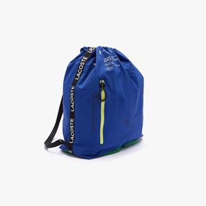 Accessories Lacoste Branded Foldable Nylon Backpack in Blue