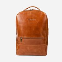 NEGOTIA Leather Alpha | Rugzak Bruin