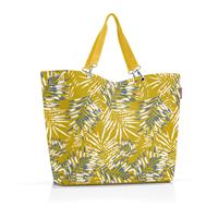 Reisenthel Shopper "XL", Polyester, florales Muster, Innentasche, für Damen, JUNGLA CURRY