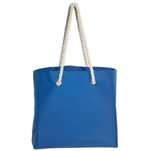 Strandtas Met Handvat Blauw Capri 35 X 45 Cm trandtassen