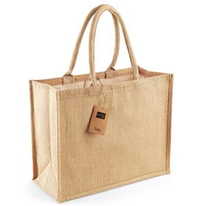 Jute Strandtas Met Jute Handvatten 42 X 33 X 19 Cm hoppers