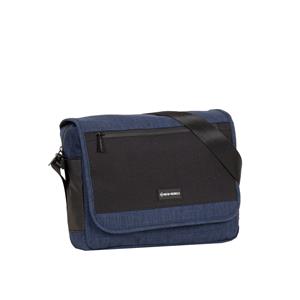 Solar - Schoudertas - Blauw - Waterbestendig - 30x10x24cm