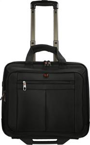 Enrico Benetti Cornell 24L Laptop Trolley 17'' zwart Trolley