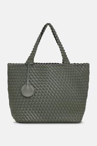 Ilse Jacobsen Reversible gevlochten schoudertas