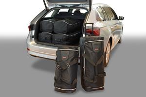 Car-Bags Skoda Octavia IV Combi (NX) 2020-heden wagon Laadvloer Laag