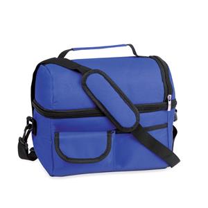 Trendoz Koeltas blauw met schouderriem 25 x 24 x 15 cm -