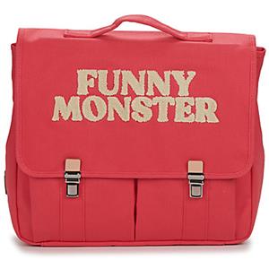 Jojo Factory Schooltas  CARTABLE UNIE PINK FUNNY MONSTER