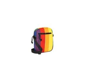 New Rebels Mart - Schoudertas - Regenboog - 17x5x22