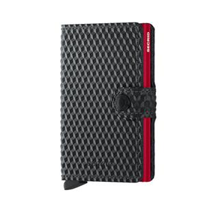 Secrid Mcu miniwallet cubic black-red