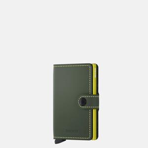 Secrid Mm miniwallet matte green & lime