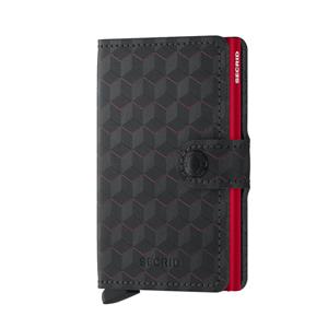 Secrid Mop miniwallet optical black-red