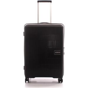 American Tourister Aerostep Spinner 67 Exp black Harde Koffer