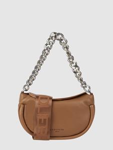 Liebeskind , Schultertasche Fab 3 Hobo S Chain in mittelbraun, Schultertaschen für Damen