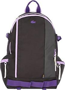 Lacoste , Rucksack 50 Cm Laptopfach in schwarz, Rucksäcke für Damen
