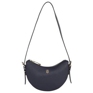 Tommy Hilfiger , Th Timeless Schultertasche 24 Cm in blau, Schultertaschen für Damen