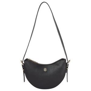 Tommy Hilfiger , Th Timeless Schultertasche 24 Cm in schwarz, Schultertaschen für Damen