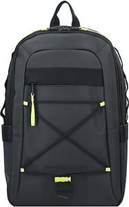 Lacoste , Rucksack 44 Cm Laptopfach in schwarz, Rucksäcke für Damen