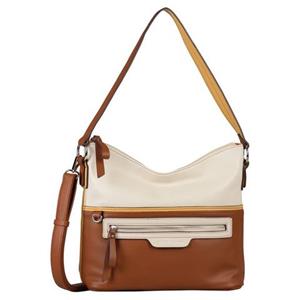 Tom Tailor , Jule Schultertasche 31 Cm in mittelbraun, Schultertaschen für Damen