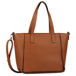 Tom Tailor , Jacky Shopper Tasche 33 Cm in mittelbraun, Shopper für Damen