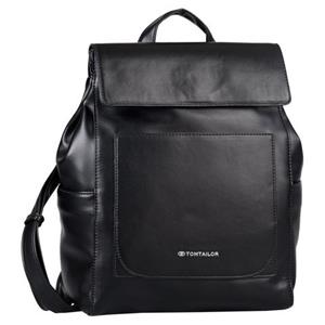 Tom Tailor , Emilie City Rucksack 32 Cm in schwarz, Rucksäcke für Damen