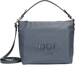 JOOP! JEANS , Lettera Dalia Schultertasche 31 Cm in dunkelblau, Schultertaschen für Damen