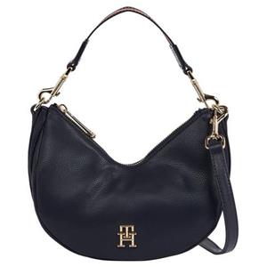 Tommy Hilfiger , Schultertasche Tommy Life Shoulder Bag Fa22 in dunkelblau, Schultertaschen für Damen