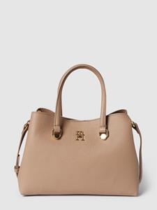 Tommy Hilfiger Henkeltasche "TH EMBLEM SMALL SATCHEL", mit Reißverschlussinnenfach