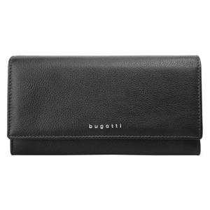 bugatti, Lady Top Geldbörse Leder 20 Cm in schwarz, Geldbörsen für Damen