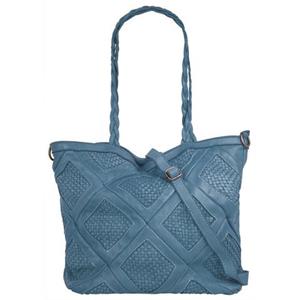 Samantha Look Shopper echt leer, made in italy (1-delig)