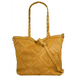 Samantha Look Shopper echt leer, made in italy (1-delig)