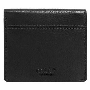Mano, Don Montez Geldbörse Leder 9,5 Cm in schwarz, Geldbörsen für Herren