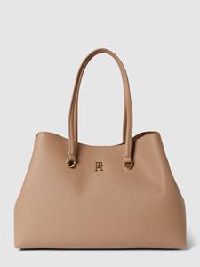 Tommy Hilfiger Henkeltasche "TH EMBLEM WORKBAG", mit Reißverschluss-Innenfach