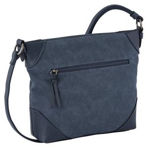 TOM TAILOR, Caren Umhängetasche 25 Cm in blau, Umhängetaschen für Damen