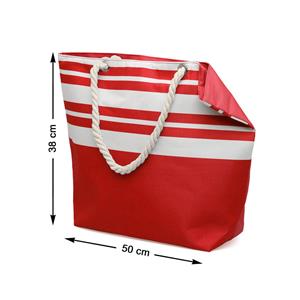 Strandtasche 50 X 38 Cm Rot