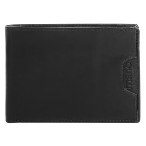 Mano, Don Marco Geldbörse Rfid Leder 12 Cm in schwarz, Geldbörsen für Herren
